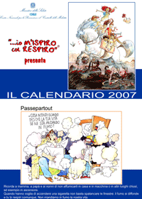 Il calendario di "io m'ispiro col respiro" 2007